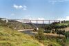BB 9400 auf dem Viaduc du Garabit am 22.08.89 mit Ex 5948 Beziers - Clermont-Ferrand