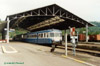 X 2871 in Capdenac am 10.08.89 mit 51551 Clerm.Ferrand-Toulouse